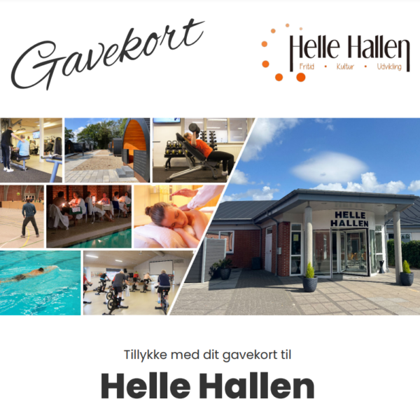 Giv et gavekort til Helle Hallen