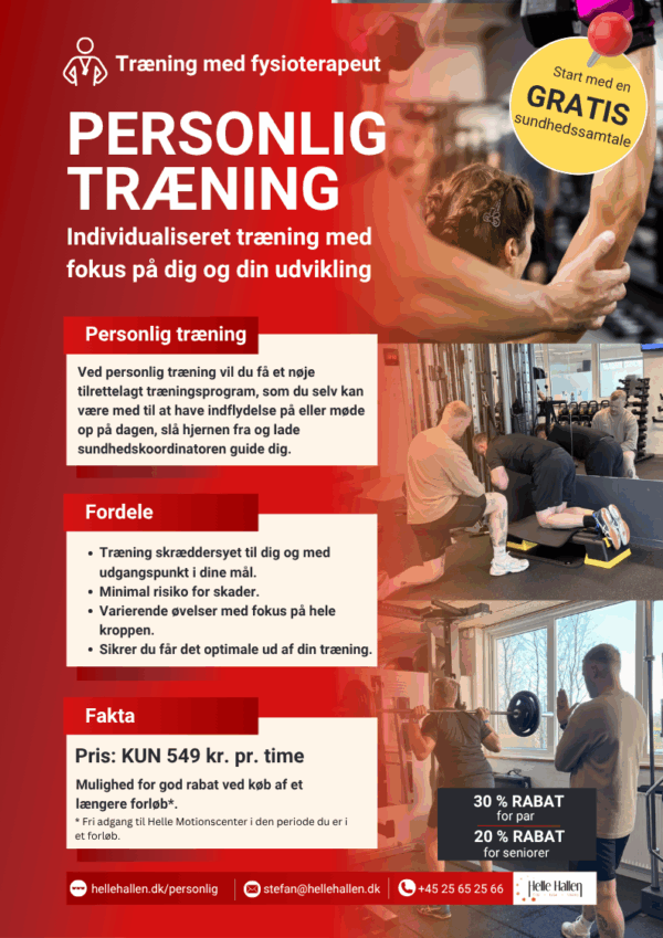 personlig træning i helle hallen