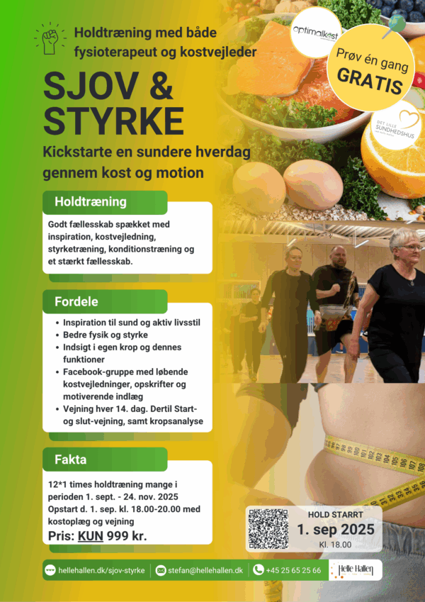 sjov og styrke i helle hallen september efterår 2025
