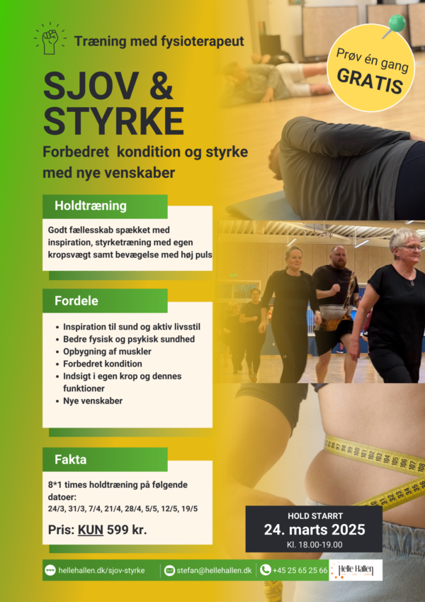 sjov og styrke - helle hallen