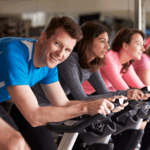 InDoor Cycling spinning i helle motionscenter