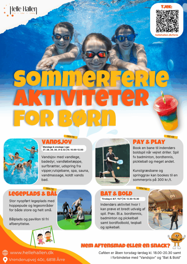 helle hallen vaks sommerferie aktiviteter