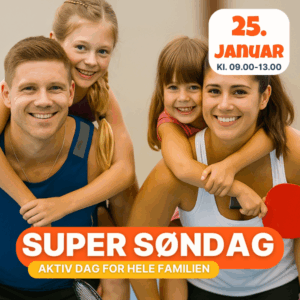 Super Søndag januar 2026 helle hallen