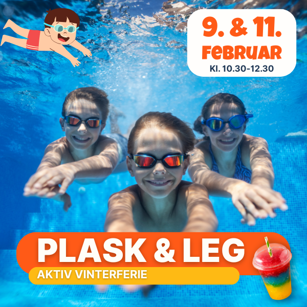 VAKS helle hallen vinterferie 2026 plask og leg