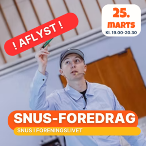 Snus i foreningslivet