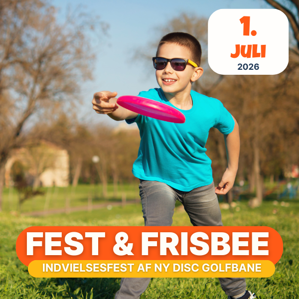 fest og frissbee helle hallen disc golf indvielse